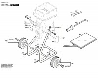 Bosch 0 600 851 403 Axt 2000 Hp Chopper 230 V / Eu Spare Parts